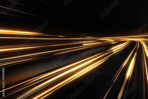 Abstract light background with golden and black streaks