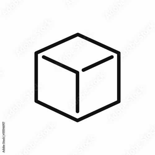 delivery package box icon sign vector