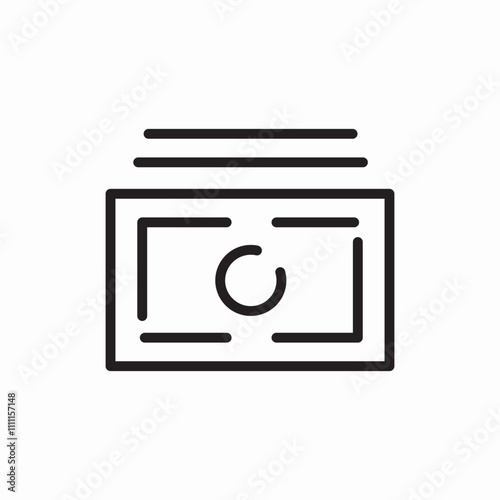 cash money icon sign vector
