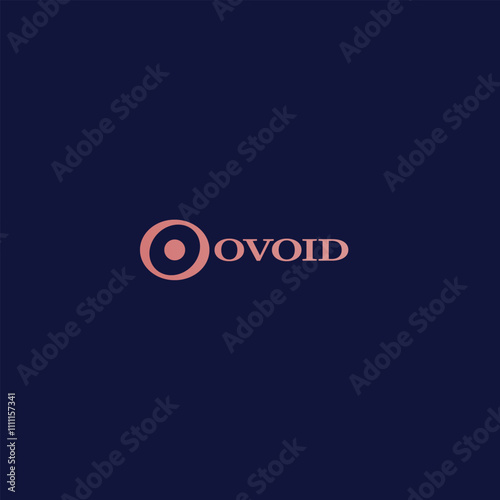 Ovoid logo ready to use for multiple purpose