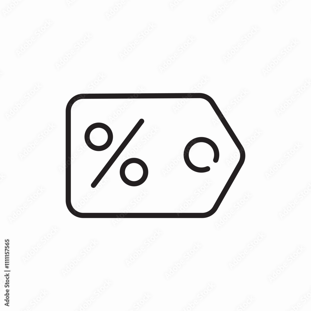 sale discount label icon sign vector sale discount label icon sign vector