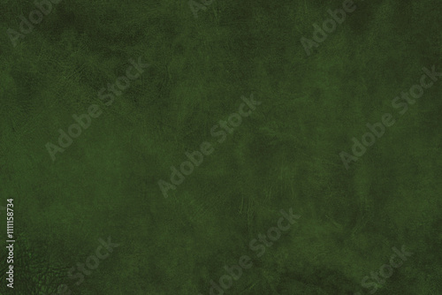 Beautiful green background with leather texture