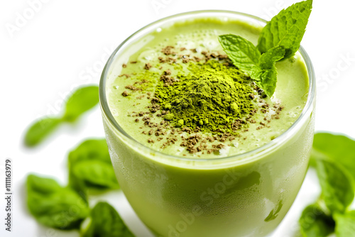 smoothie with mint