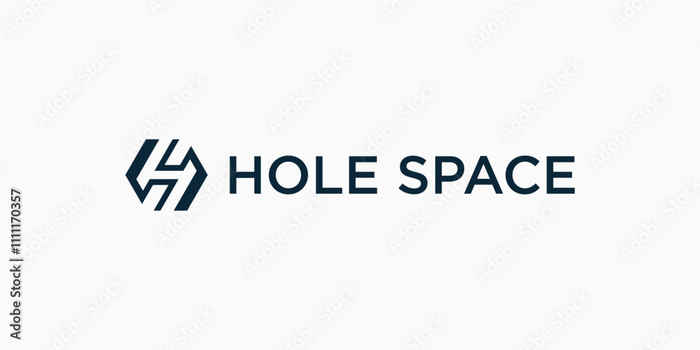 Negative space S and H letter combination logo, abstract S and H letter logo Negative space S and H letter combination logo, abstract S and H letter logo