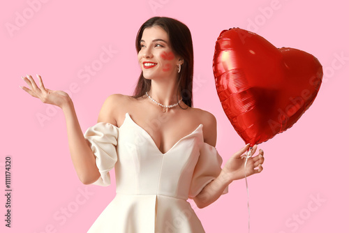 Beautiful young woman with ...