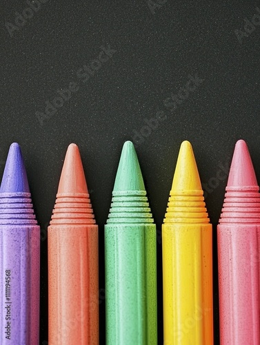 Whimsical doodles, playful modernism, bright markers, front view focus, with chalkboard texture background for creativity.
