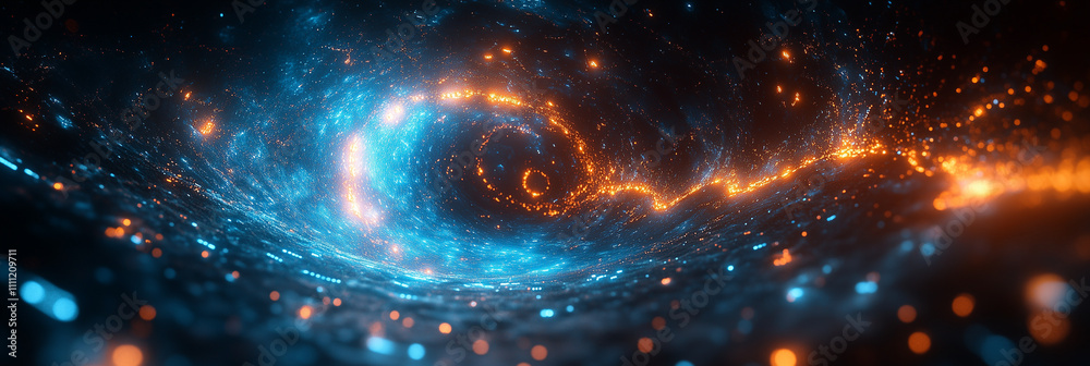 High-Speed Data Flow
Circular motion of glowing data points symbolizing fast communication and technological progress High-Speed Data Flow
Circular motion of glowing data points symbolizing fast communication and technological progress
