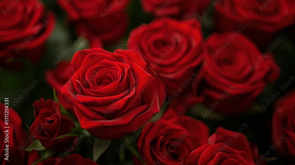 Vibrant red roses symbolize love and intimacy, perfect for Valentine's Day celebrations this season Vibrant red roses symbolize love and intimacy, perfect for Valentine's Day celebrations this season