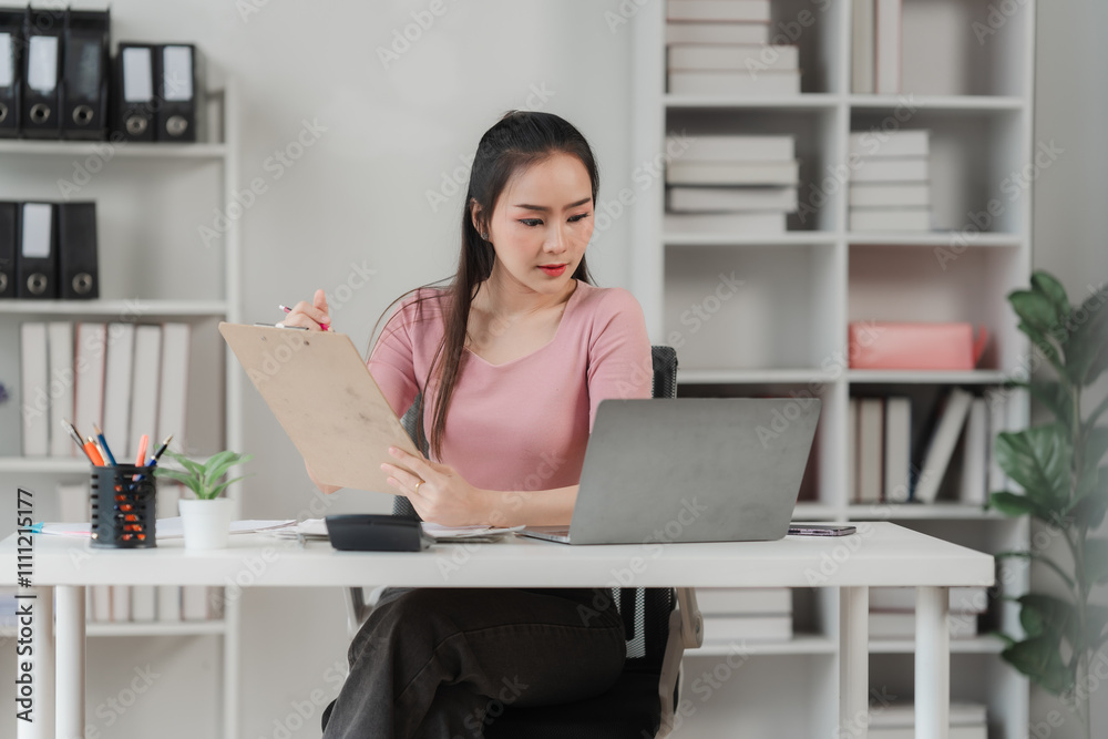 Focused Professional Woman at Work Focused Professional Woman at Work