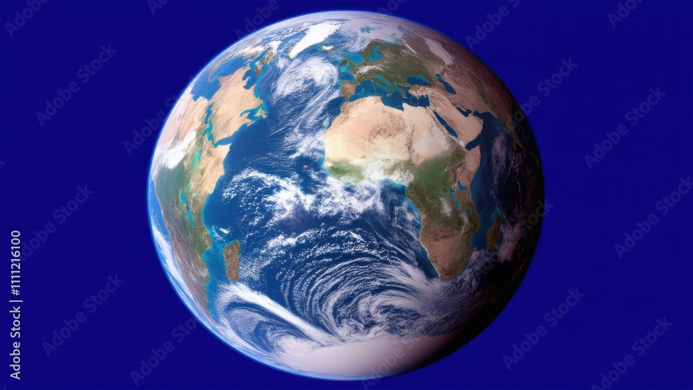 Obraz premium Picture of the earth from space