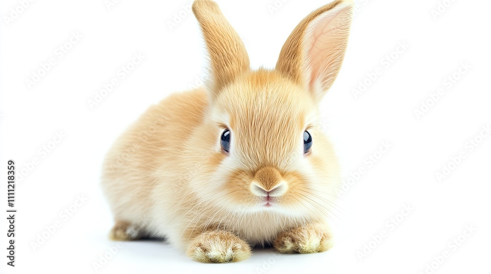 Naklejka premium Cute Bunny Portrait