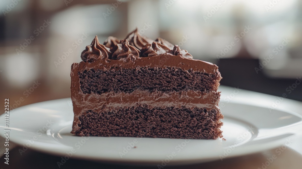 A Slice of Chocolate Cake A Slice of Chocolate Cake