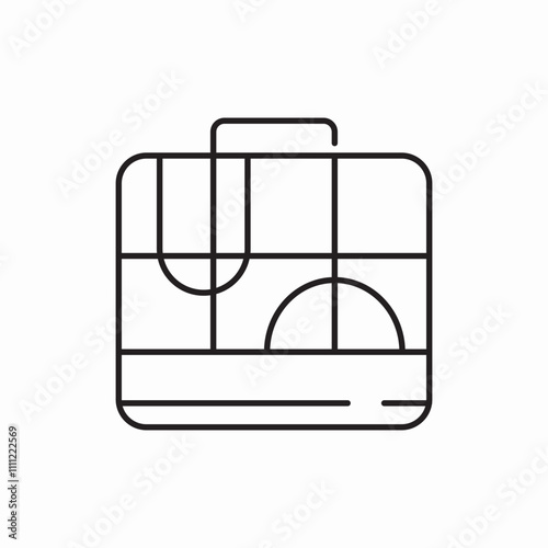 cage for bird icon sign vector