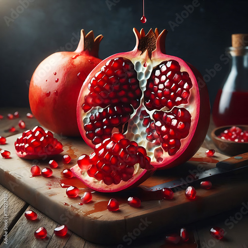 Sweet sweet pomegrate
 photo