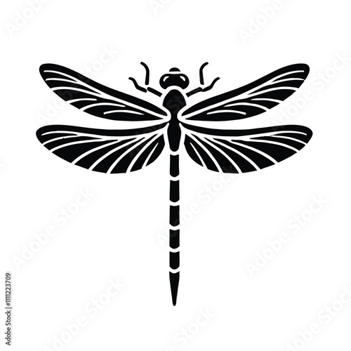 Dragonfly Silhouette