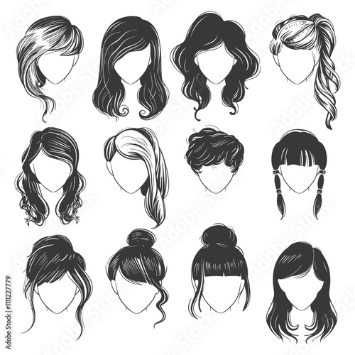 Collection Of Different Hairstyles For Women
