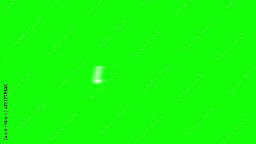 Green Screen Animation Motion Graphic With Chroma Key Clip Template 4k