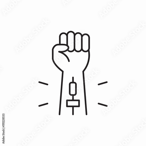 medicine serum icon sign vector