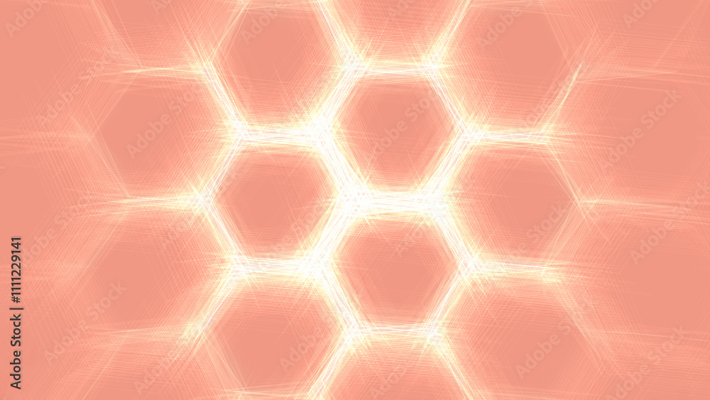 Obraz premium Abstract Lion Light Changing Background