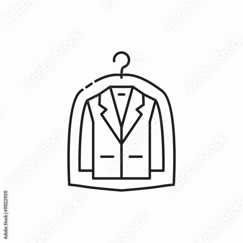 clean clothing icon sign vector