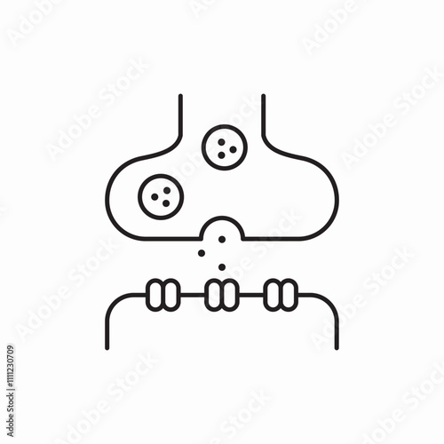 bone joint icon sign vector