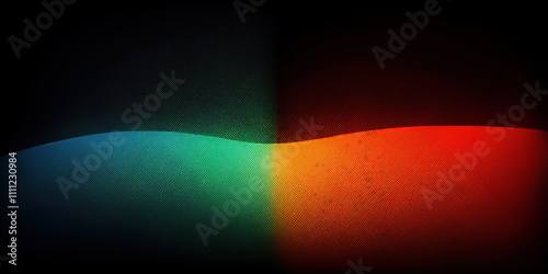 Abstract Gradient Background with Grainy Texture and Vibrant Color Transition