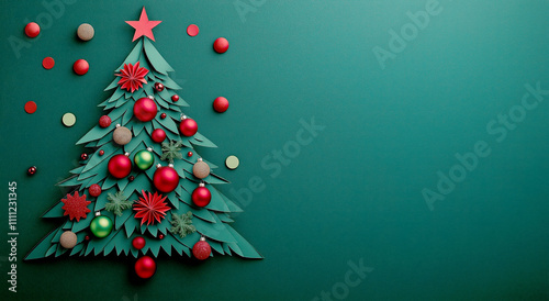 Christmas tree with decorations