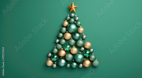 Christmas tree with decorations