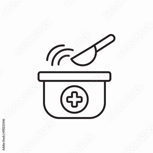 scalpel disinfection icon sign vector