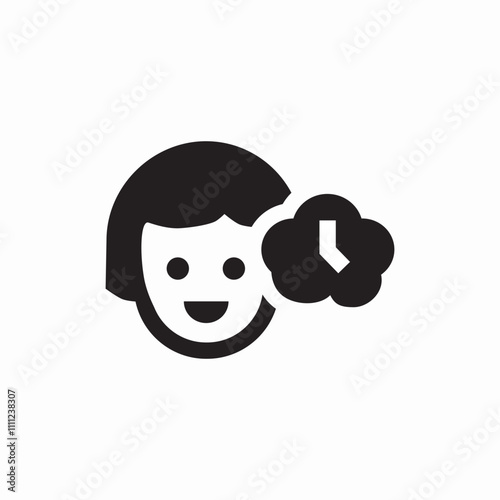 women waiting icon sign vector