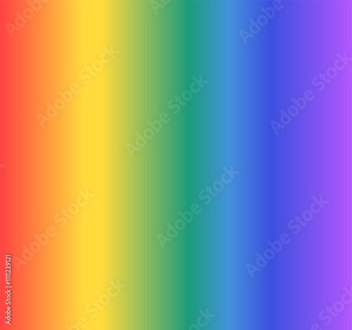 Rainbow pattern poster