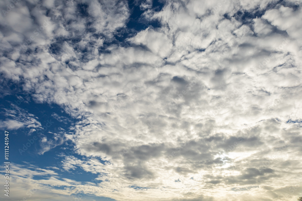 Obraz premium blue sky with clouds