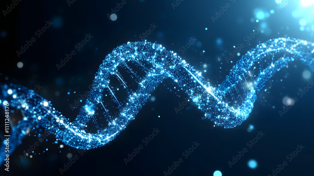 Abstract dark and blue digital background. Big data digital code, Data Communication and Transfer of DNA Biology. Futuristic information technology concept. Abstract dark and blue digital background. Big data digital code, Data Communication and Transfer of DNA Biology. Futuristic information technology concept.