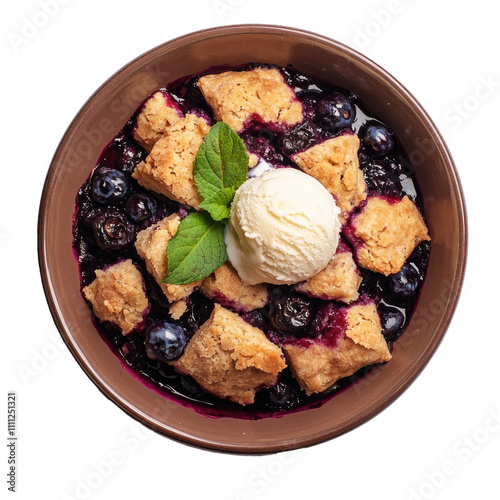 Delicious Bowl of Blueberry...