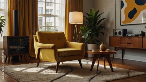 Mid-Century Modern Living Room