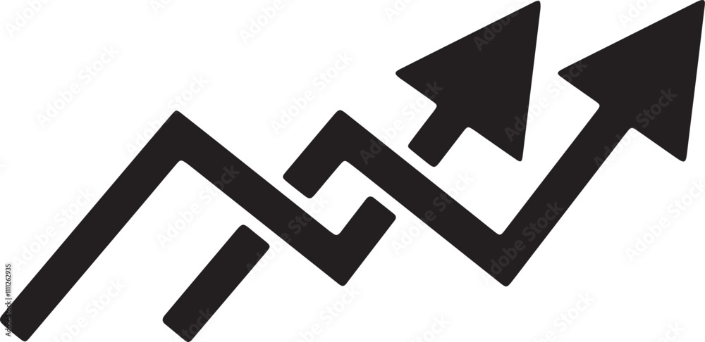 Illustration of an icon with two arrows pointing up and down Illustration of an icon with two arrows pointing up and down