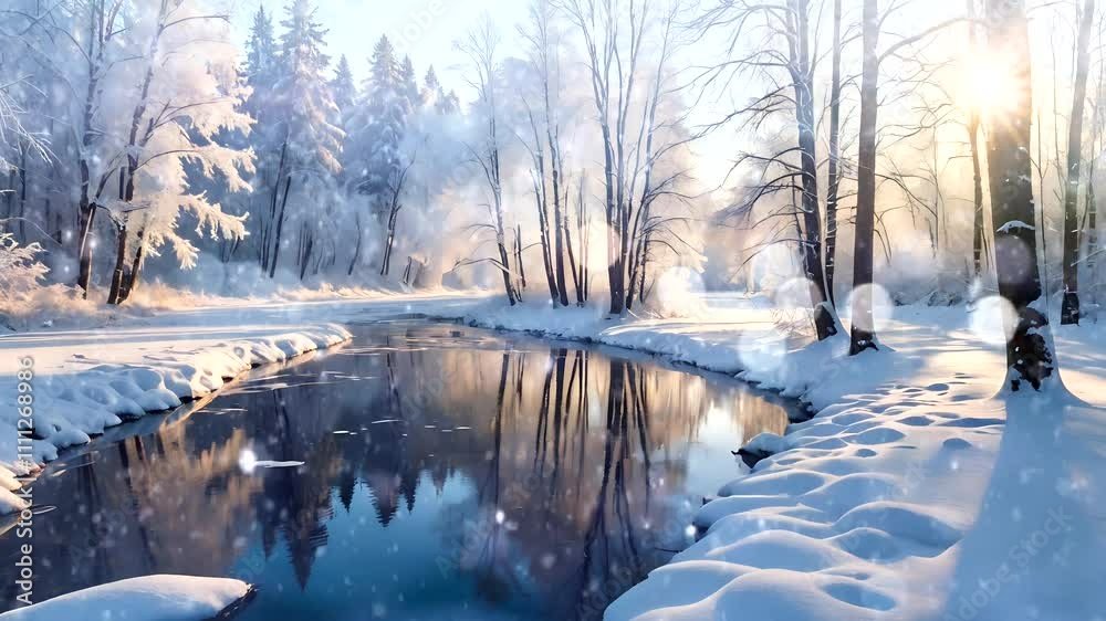 Snowy pathway lined with glowing streetlights under dark winter sky. Urban concept Seamless looping 4k time-lapse animation video background
Snowy pathway lined with glowing streetlights under dark winter sky. Urban concept Seamless looping 4k time-lapse animation video background