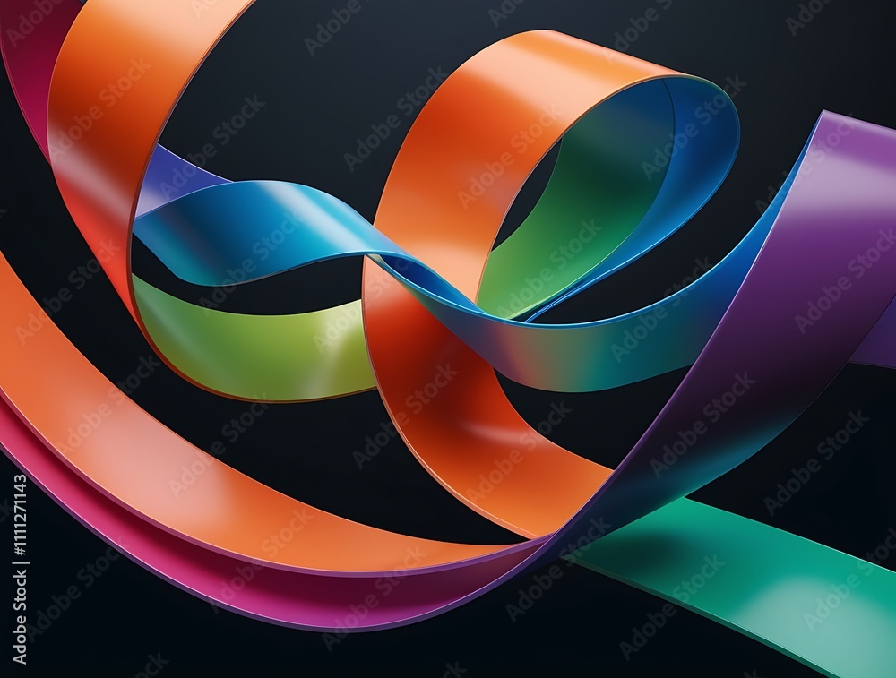 Colorful random graphical lines twisted abstract background wallpaper illustration, random background design Colorful random graphical lines twisted abstract background wallpaper illustration, random background design