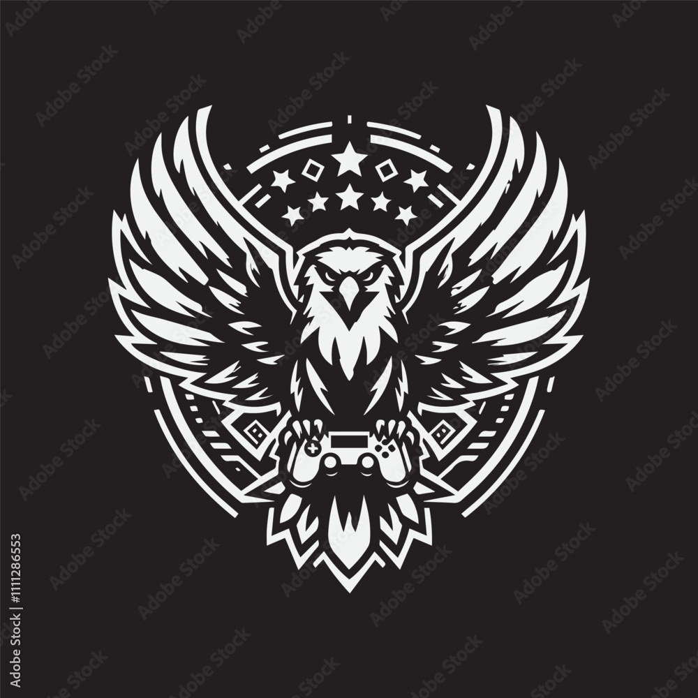 Obraz premium eagle with wings