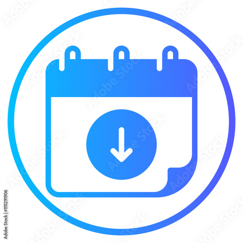 Free Download download gradient icon - GFXLoad