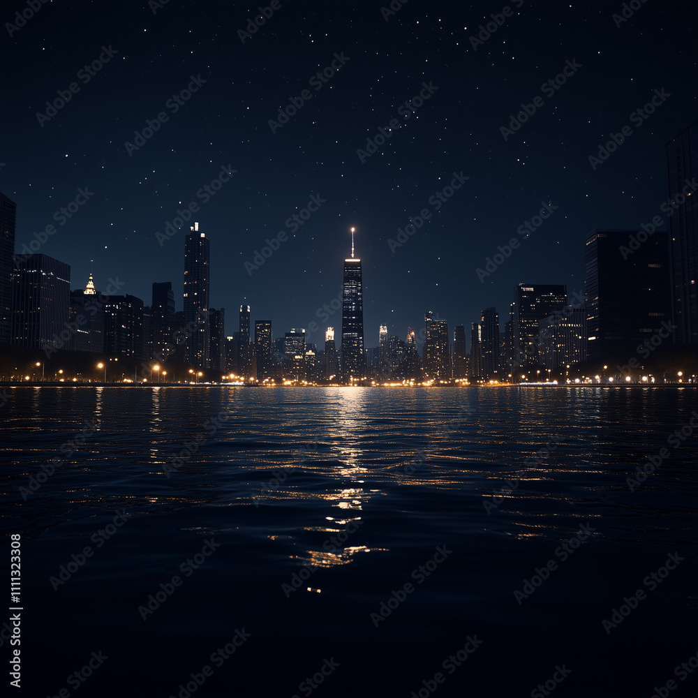 Obraz premium City at night