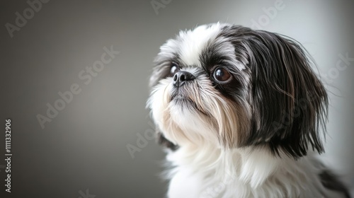 Adorable Shih Tzu: A Charming Portrait of an Irresistible Canine Companion