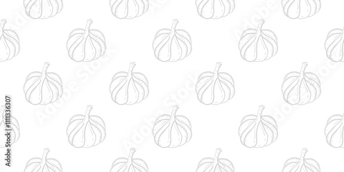 Onion Pattern background. red onion pattern. white onion pattern. Vegetable vector background.	
