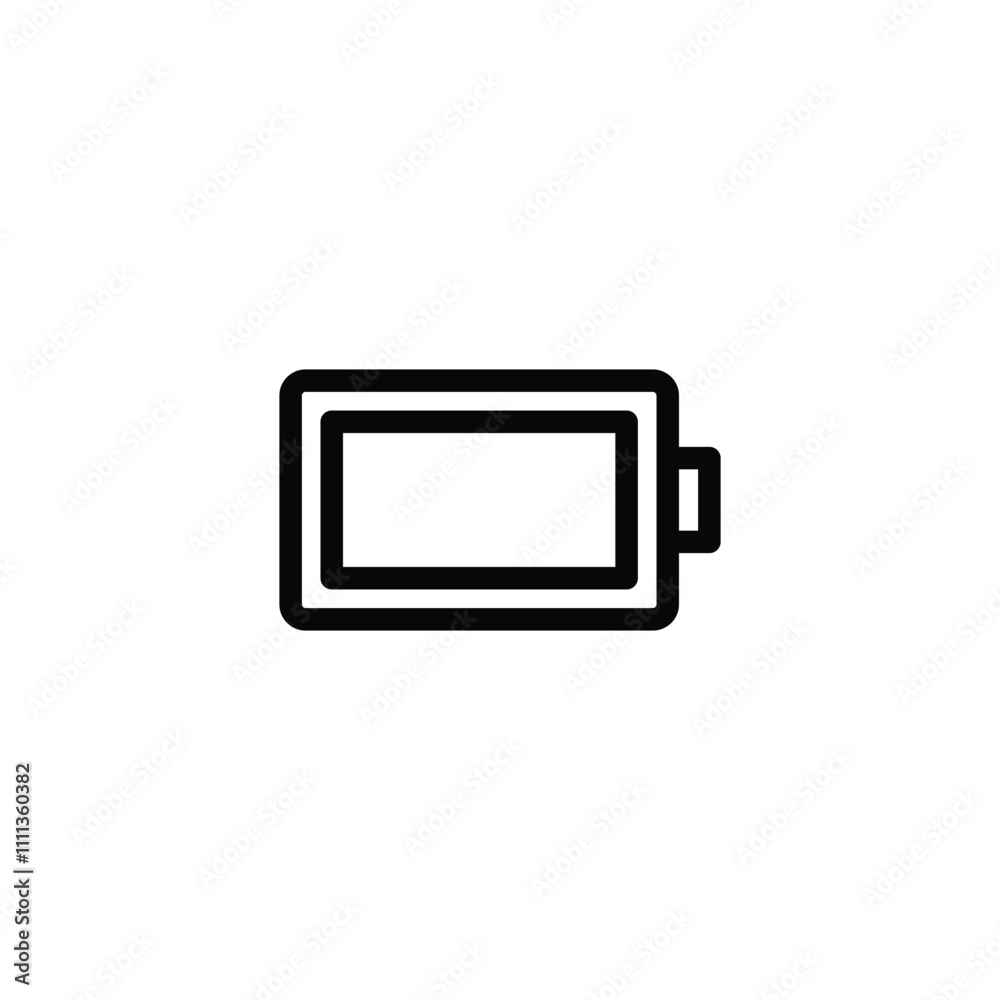 Battery icon vector illustration Battery icon vector illustration
