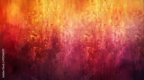 Abstract Warm-toned Wall Texture with Gradient from Orange to Maroon