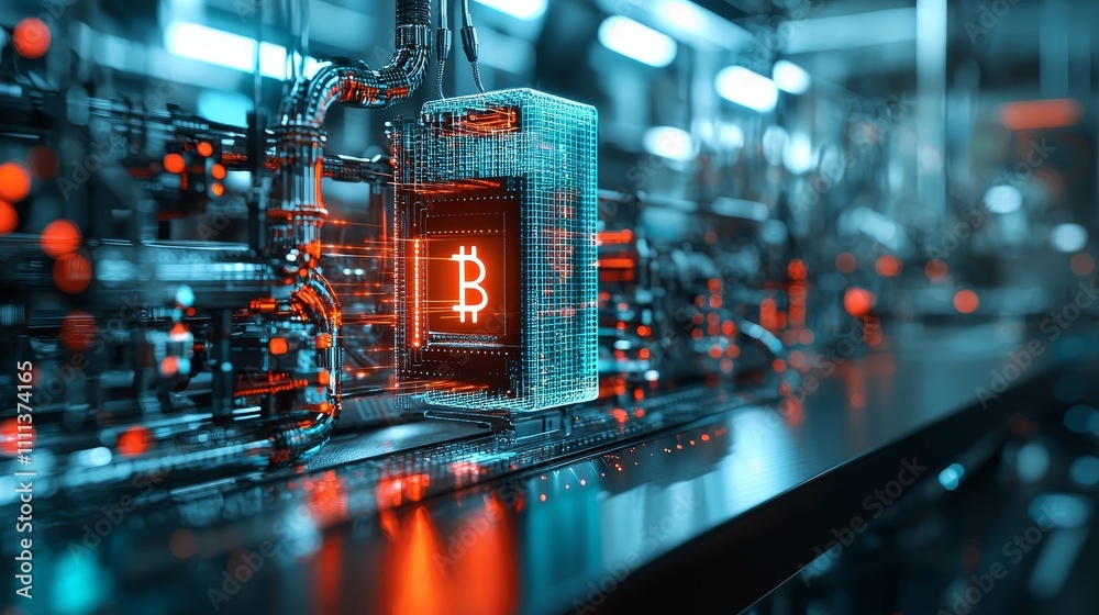 High definition images showcase hardware security modules with blockchain encryption keys, focusing on advanced encryption locks, with a blurry high-tech laboratory background High definition images showcase hardware security modules with blockchain encryption keys, focusing on advanced encryption locks, with a blurry high-tech laboratory background