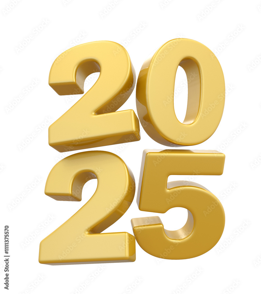 2025 Gold Number New Year 2025 Gold Number New Year