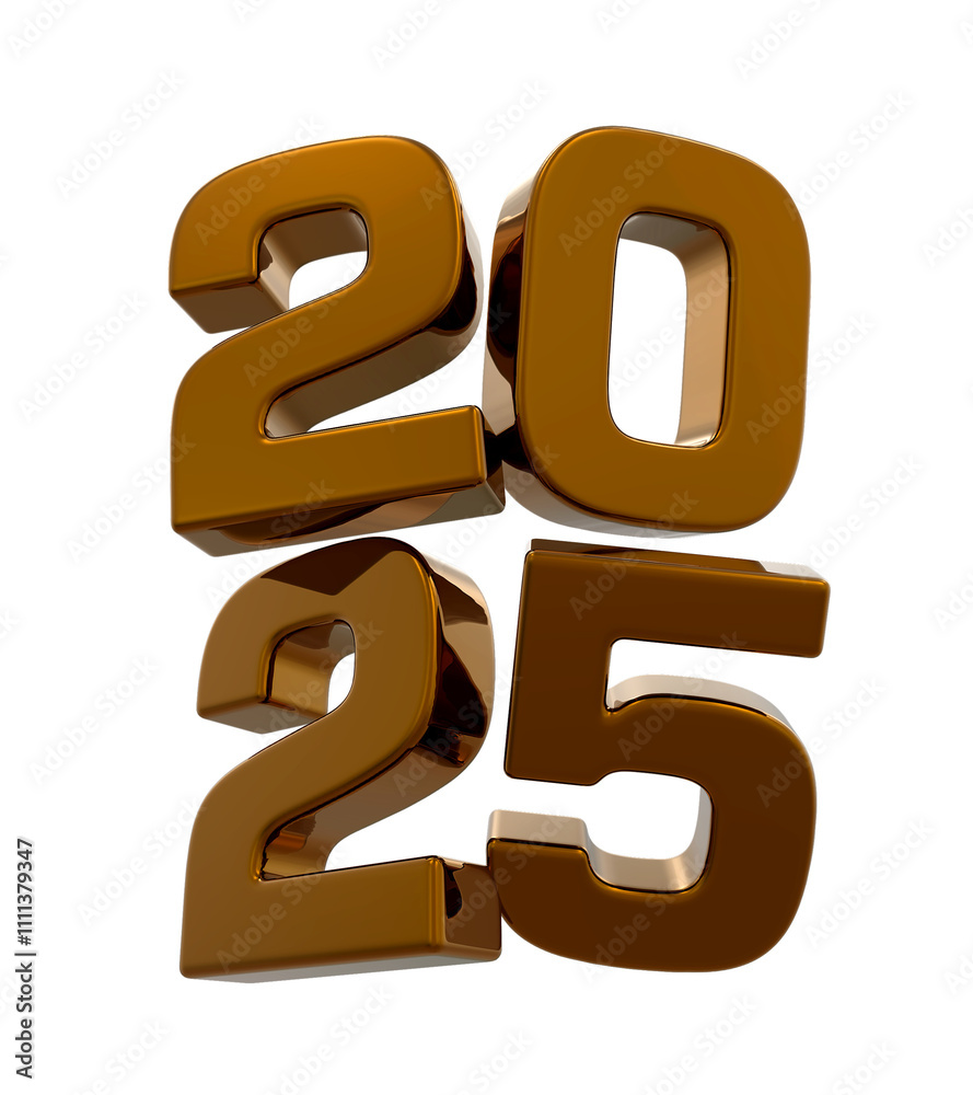 2025 Gold Number Happy New Year 2025 Gold Number Happy New Year