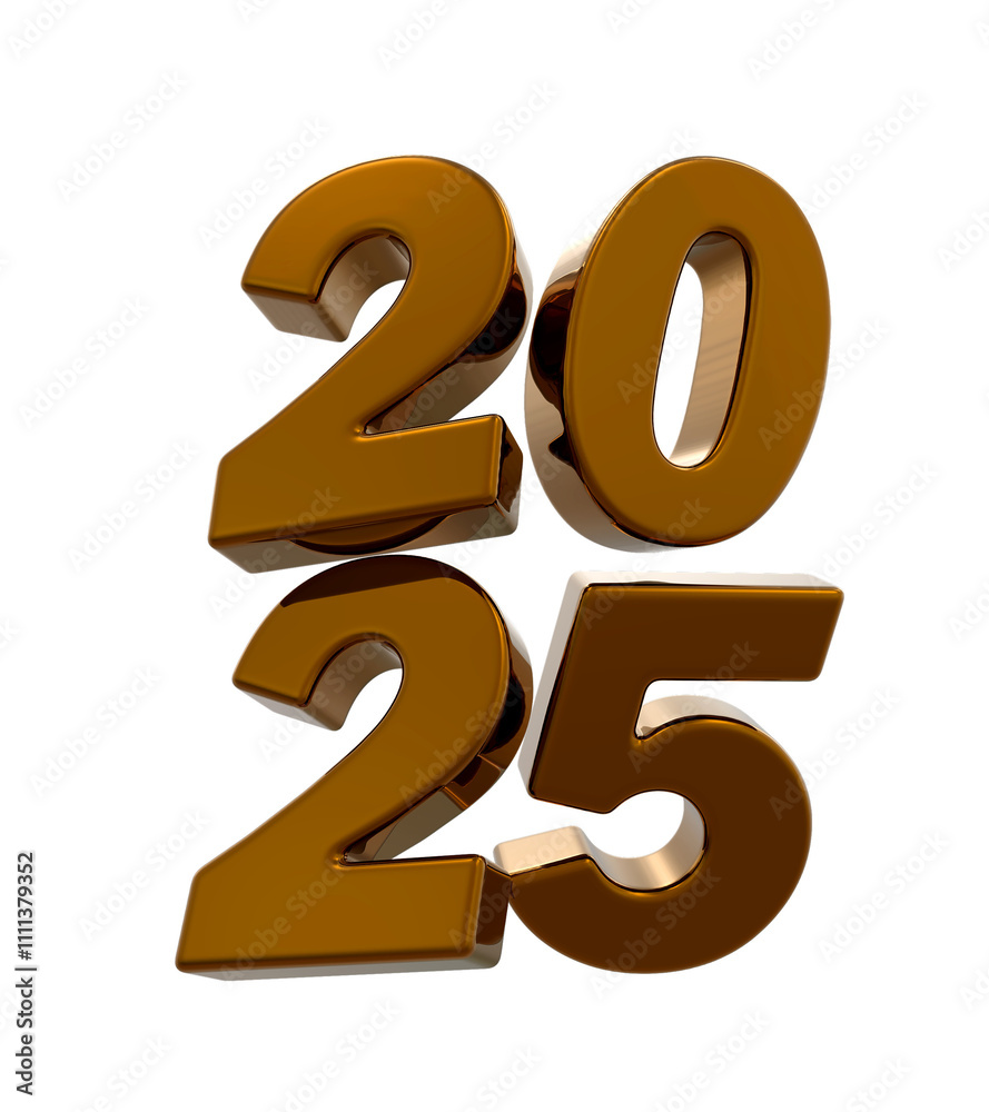 2025 Gold Number Happy New Year 2025 Gold Number Happy New Year