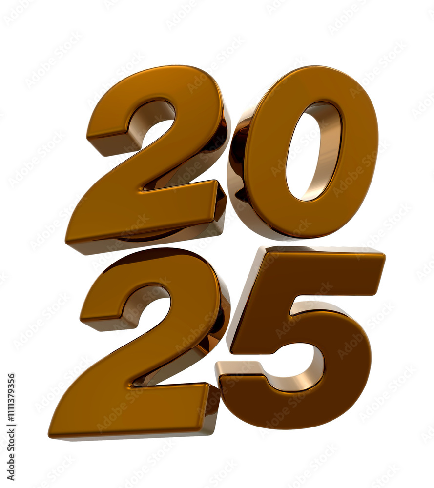 2025 Gold Number Happy New Year 2025 Gold Number Happy New Year